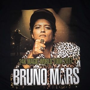 Bruno Mars 24k World tour 2017